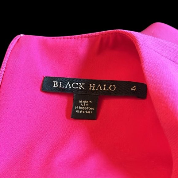 Black Halo preowned pink dress. - Picture 2 of 10